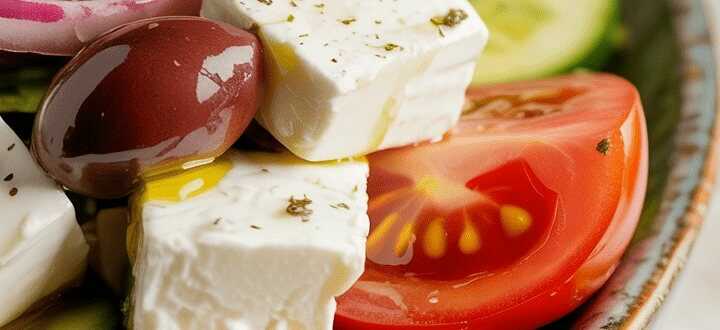 Authentischer griechischer Bauernsalat (Horiatiki)