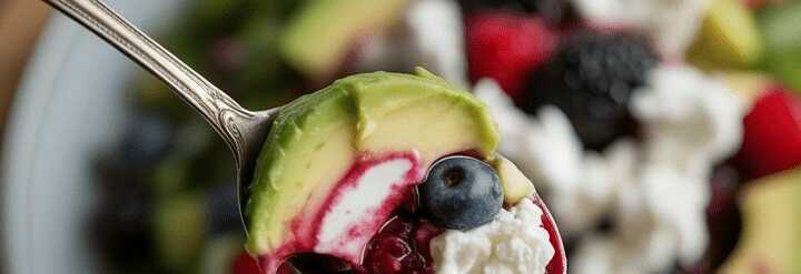 Avocado-Johannisbeer-Salat mit Chèvre – Dein kulinarisches Kunstwerk!