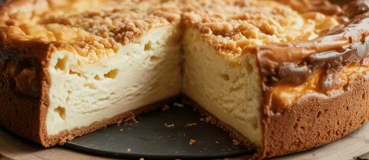 Backe ich 3x die Woche, Quarkkuchen in 15 Minuten im Ofen