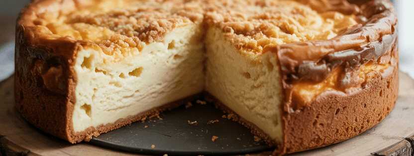 Backe ich 3x die Woche, Quarkkuchen in 15 Minuten im Ofen