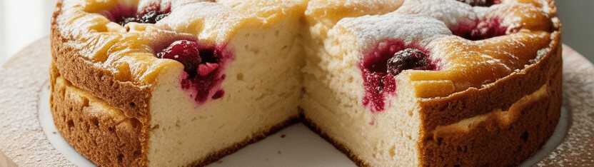 Backe ich sicher 2x in Woche, Megacremiger Quarkkuchen in 5 Minuten – so sieht es fertig aus