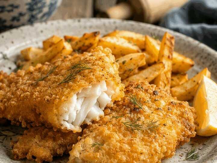 Backfisch wie von der Nordsee aus dem Airfryer – gelingt garantiert, auch Anfängern