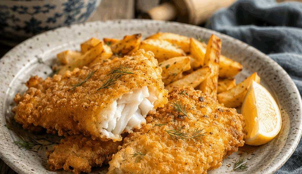 Backfisch wie von der Nordsee aus dem Airfryer – gelingt garantiert, auch Anfängern