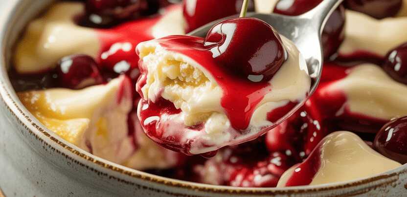 Bailey’s Creme mit Mascarpone & 2 Gläser Sauerkirschen