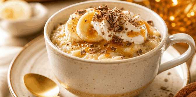 Banana-Dessert: Einfaches Tassenrezept für Genusspausen!