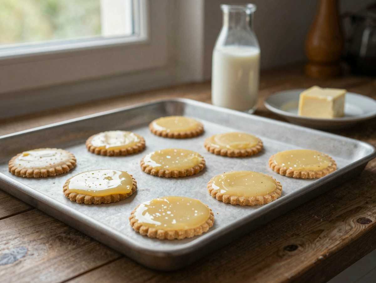 Bananenkuchen: Einfaches Kühlschrank-Dessert ohne Backen! – während der Zubereitung