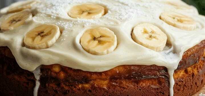 Bananenkuchen mit 1 Packung Pudding