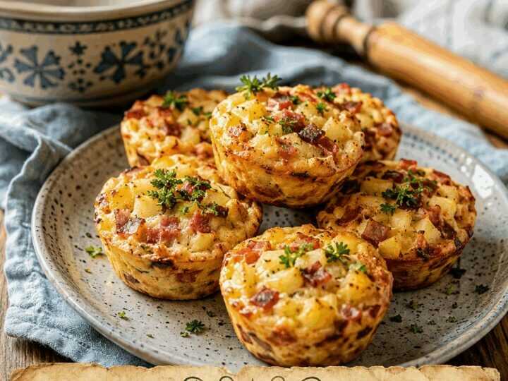 Bauernfrühstück-Muffins aus dem Airfryer – in nur 15 Minuten auf dem Tisch