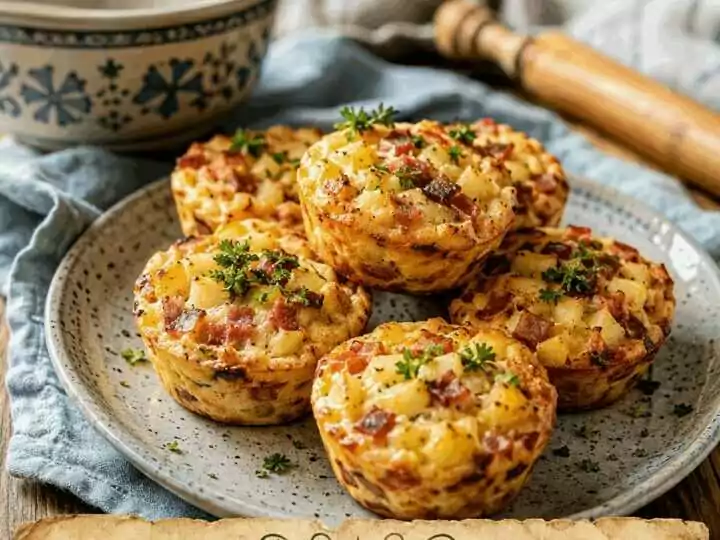 Bauernfrühstück-Muffins aus dem Airfryer – in nur 15 Minuten auf dem Tisch
