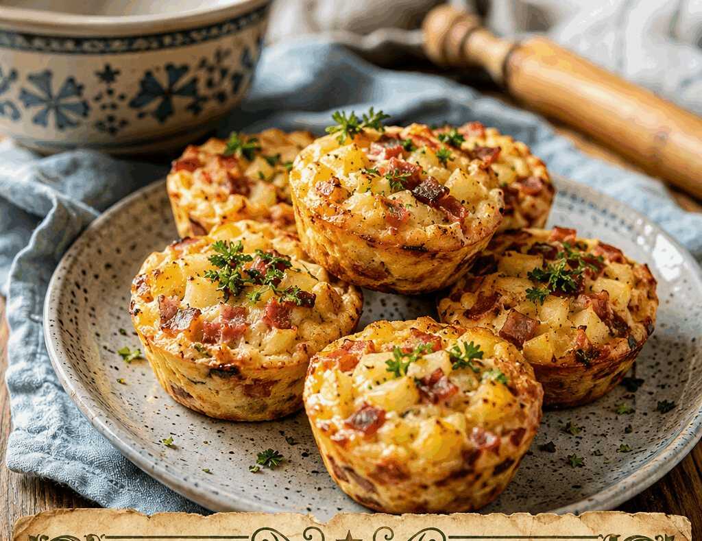 Bauernfrühstück-Muffins aus dem Airfryer – in nur 15 Minuten auf dem Tisch