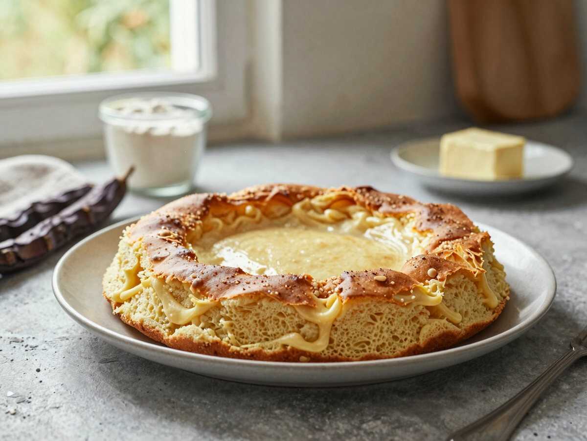 Baumkuchen-Ecken: Entdecke das unwiderstehliche Rezept! – während der Zubereitung