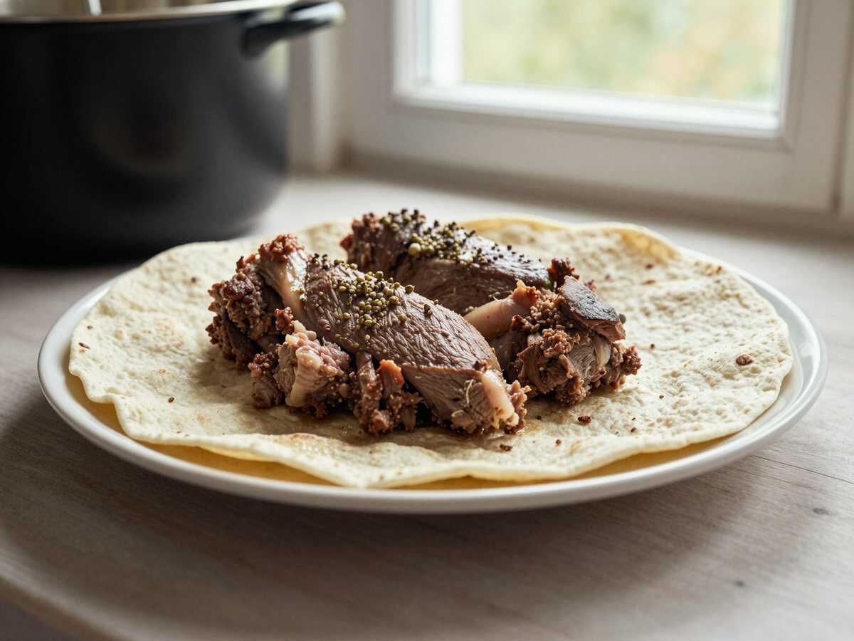 Beeindrucke Deine Familie: Köstliche Crockpot Pulled Pork Tacos, die heute Abend alle begeistern! – während der Zubereitung