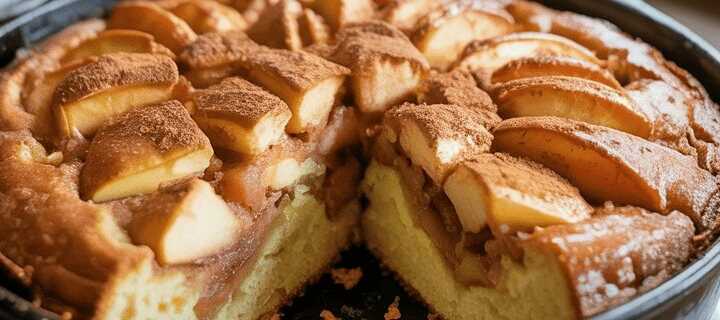 Berliner Apfelkuchen den ich jede Woche backe für eine 26er Springform