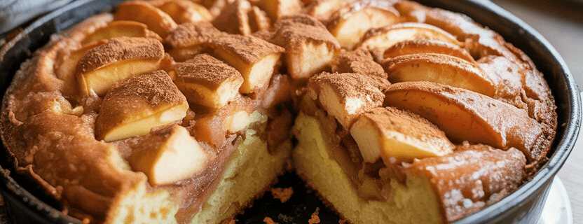 Berliner Apfelkuchen den ich jede Woche backe für eine 26er Springform