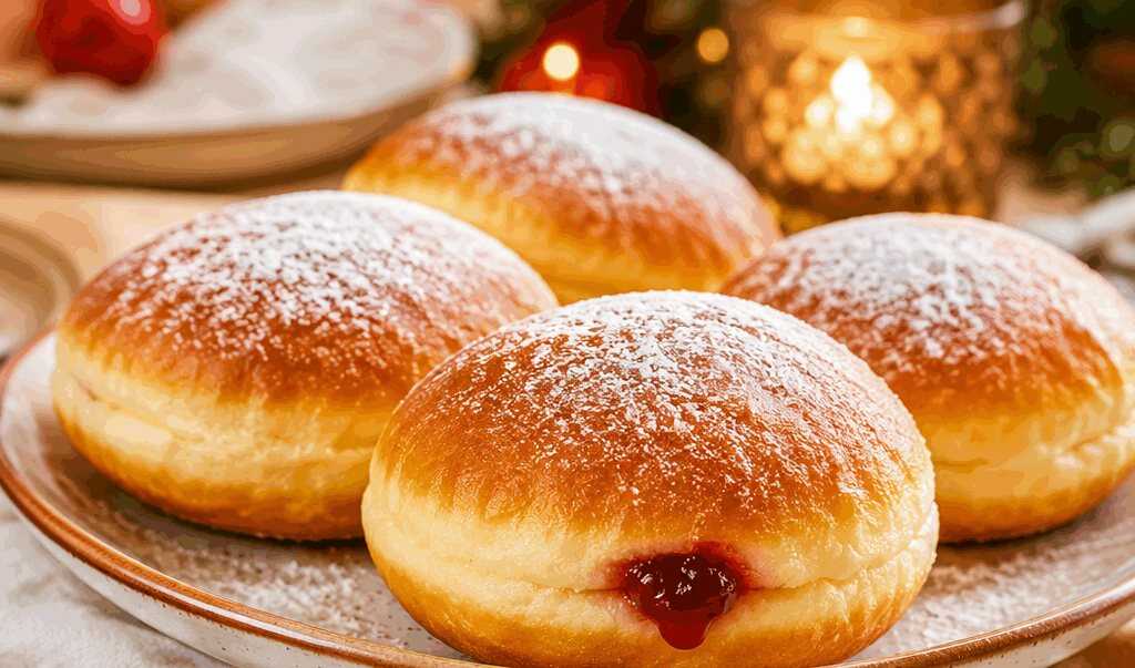Berliner direkt aus dem Ofen – Super Weich und Flaumig zum Verlieben!