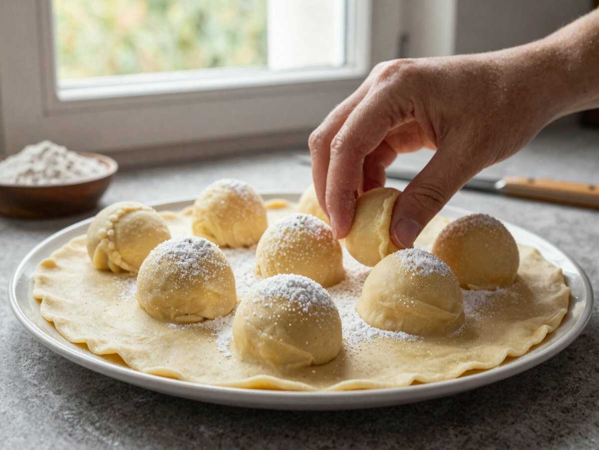 Blitzschnelle Puddingplätzchen: Nur 4 Zutaten für den süßen Genuss! – während der Zubereitung