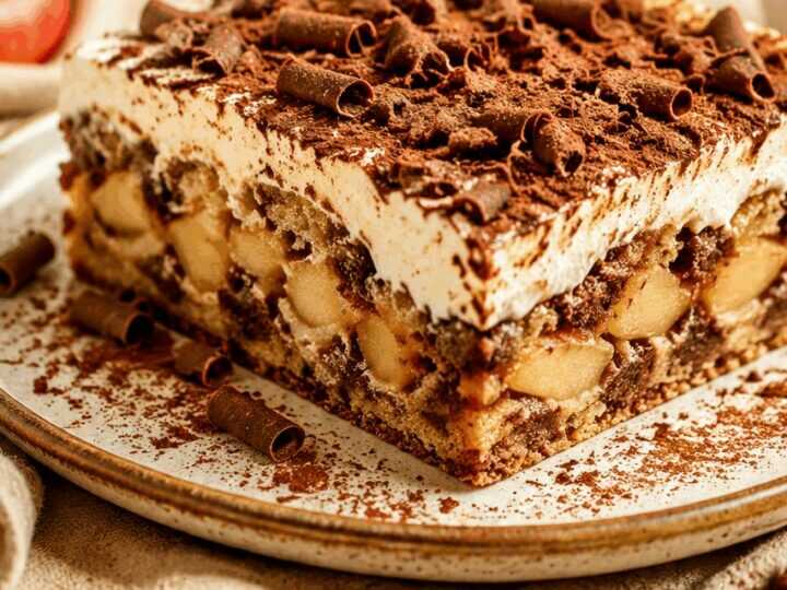 Blitzschneller Apfel-Schoko-Traum mit unwiderstehlicher Saure-Sahne-Creme