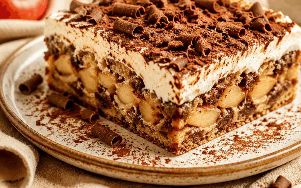 Blitzschneller Apfel-Schoko-Traum mit unwiderstehlicher Saure-Sahne-Creme
