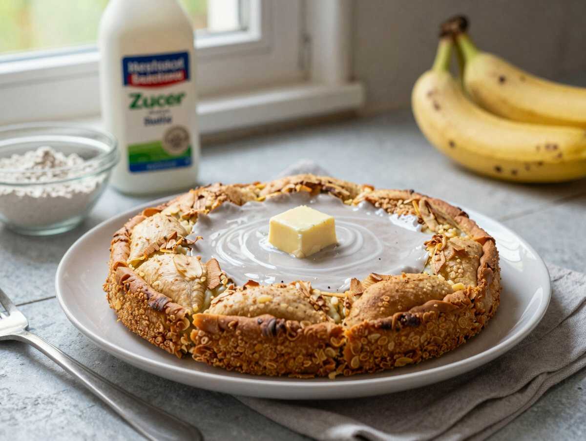 Blitzschneller Bananenkuchen, den du unbedingt probieren musst! – während der Zubereitung
