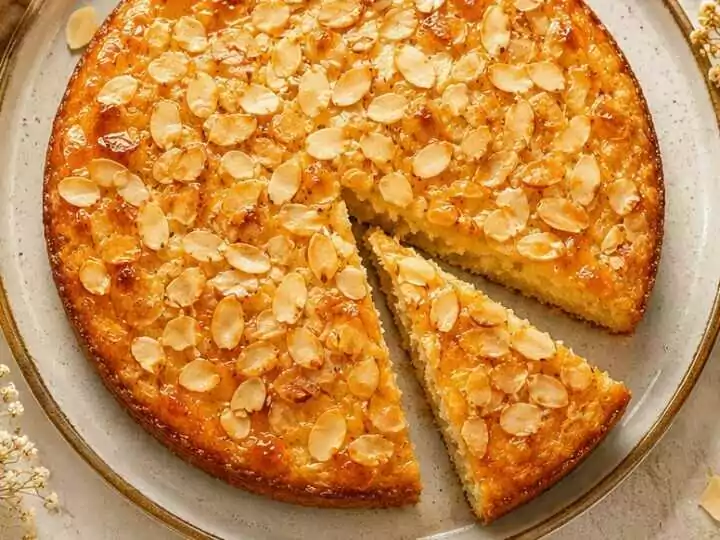 Blitzschneller Butter-Mandel-Kuchen