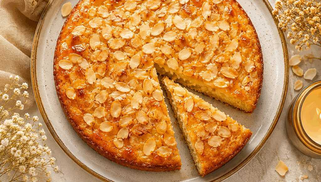Blitzschneller Butter-Mandel-Kuchen