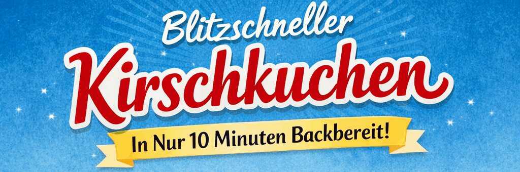 Blitzschneller Kirschkuchen