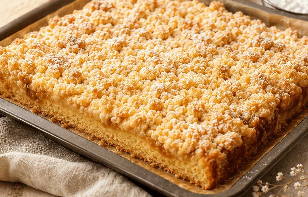 Blitzschneller Streuselkuchen: Das ultimative Rezept für den Blechkuchen-Genuss!