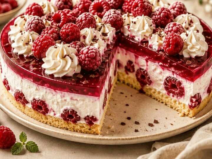 Blitzschnelles Rezept: Die ultimative Himbeertorte, die jeder lieben wird!