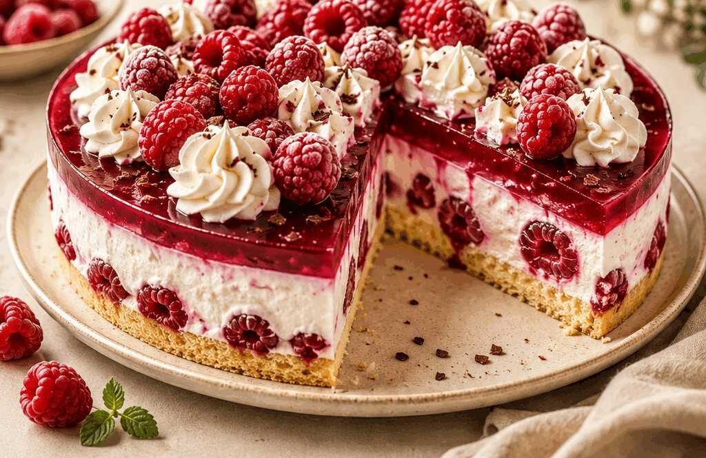 Die ultimative Himbeertorte