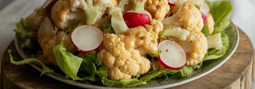 Blumenkohlsalat mit Radieschen – Der crunchige Frischekick!