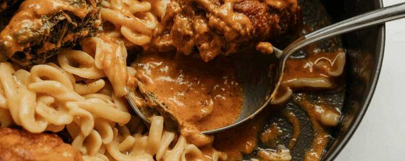 Blumenkohl-Wings vegan aus dem Airfryer – so sieht es fertig aus