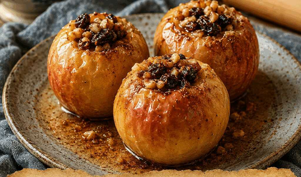 Bratäpfel mit Marzipanfüllung aus dem Airfryer – gelingt garantiert, auch Anfängern