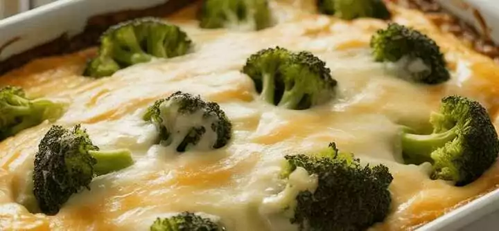 Brokkoli Käse Auflauf 100x besser als Fleisch in 20 Minuten gebacken
