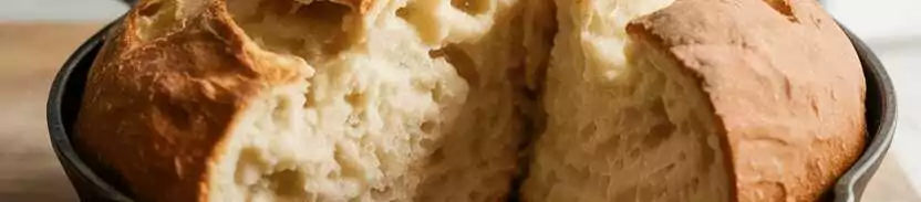 Brot ohne Kneten mit 3 Tassen Mehl