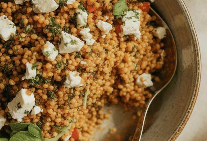 Bulgur-Salat mit Feta – Dein frischer Mittags-Hit!