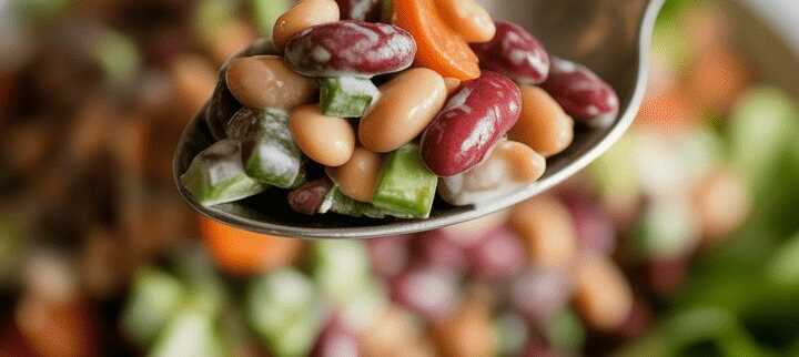 Bunter Bohnen salat für Diabetiker – Frisch, knackig und gesund