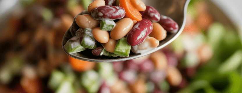 Bunter Bohnen salat für Diabetiker – Frisch, knackig und gesund