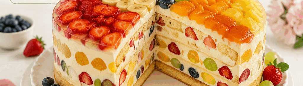 Bunter Kuchen
