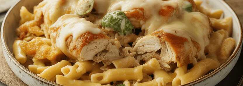 Caesar Salad mit Poulet – so sieht es fertig aus