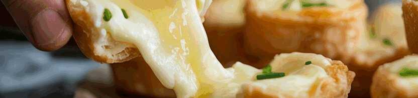 Camembert Bites aus der Heißluftfritteuse – so sieht es fertig aus