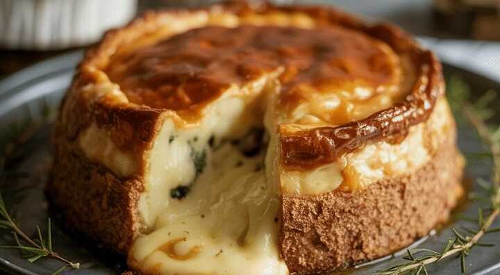Camembert-Ecken knusprig gebacken