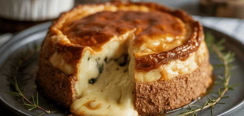 Camembert-Ecken knusprig gebacken