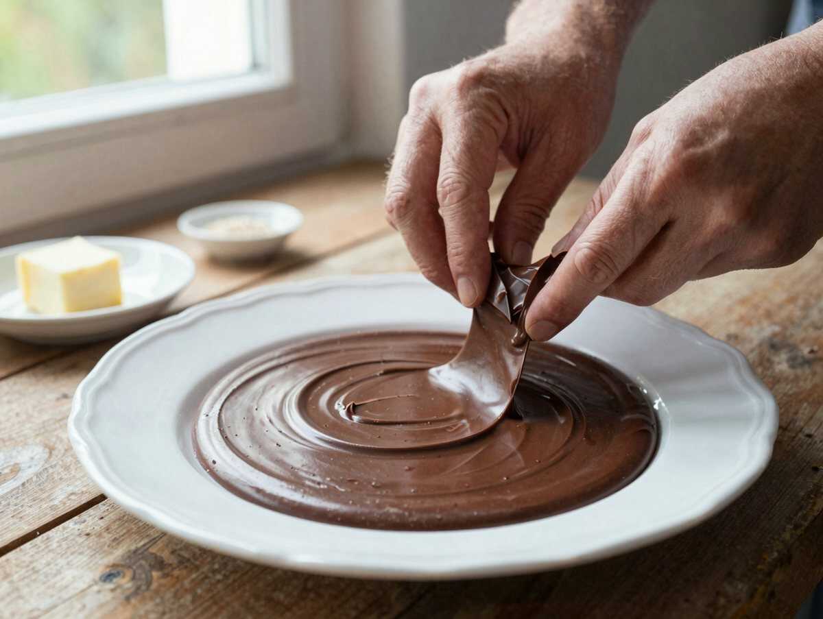 Candy Cake: Ein unwiderstehlicher amerikanischer Süßigkeitenkuchen entdecken! – während der Zubereitung