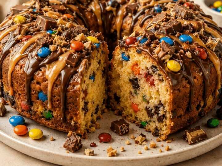 Candy Cake: Ein unwiderstehlicher amerikanischer Süßigkeitenkuchen entdecken!