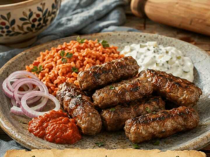 Cevapcici wie vom Balkan-Grill aus dem Airfryer, das Soulfood für gemütliche Tage