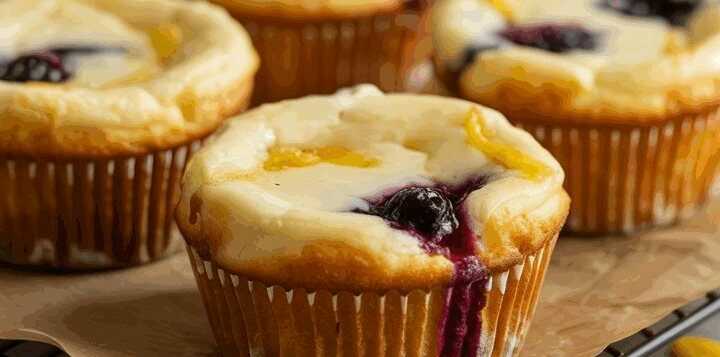 Cheesecake Muffins aus der Heißluftfritteuse