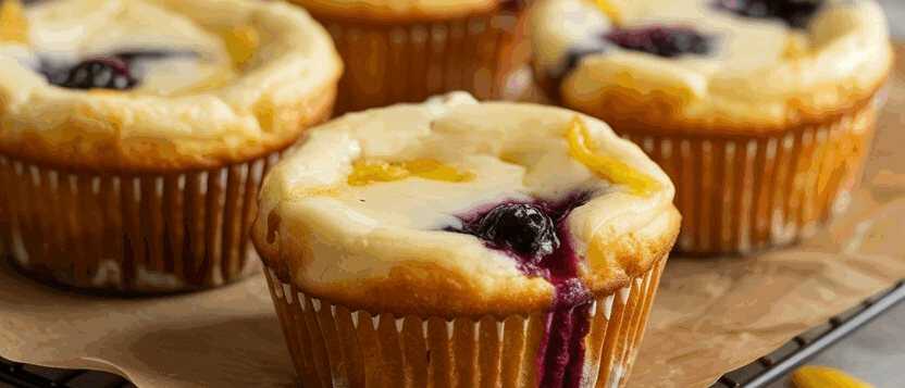 Cheesecake Muffins aus der Heißluftfritteuse