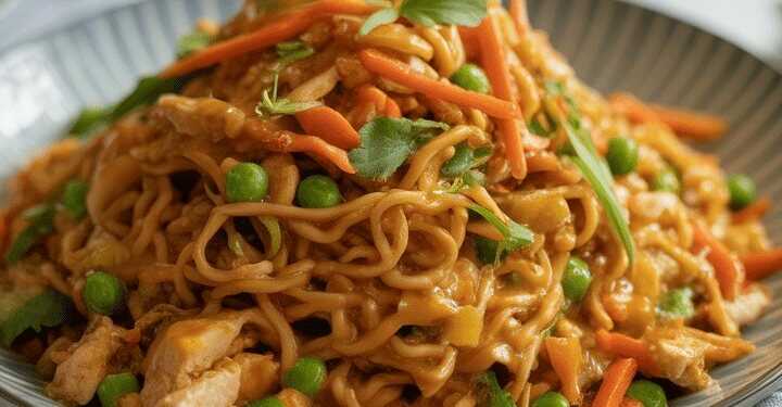 Chinesischer Nudelsalat – Dein frischer Crunch mit Asien-Flair!