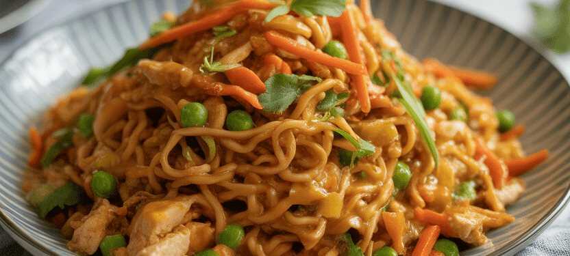 Chinesischer Nudelsalat – Dein frischer Crunch mit Asien-Flair!