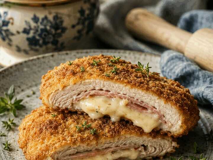 Cordon bleu aus dem Airfryer: schmeckt nach Sonntag bei Oma